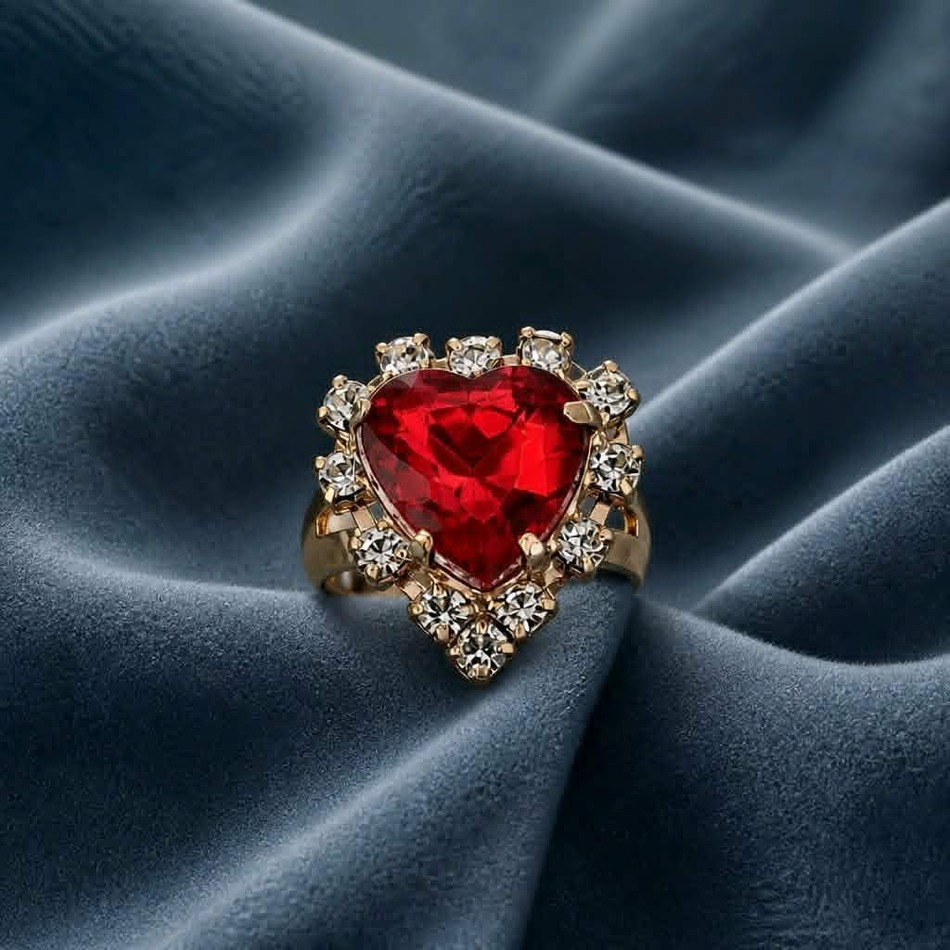 Fingerring mit Herz