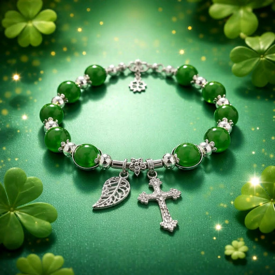 Armband mit Kleeblatt