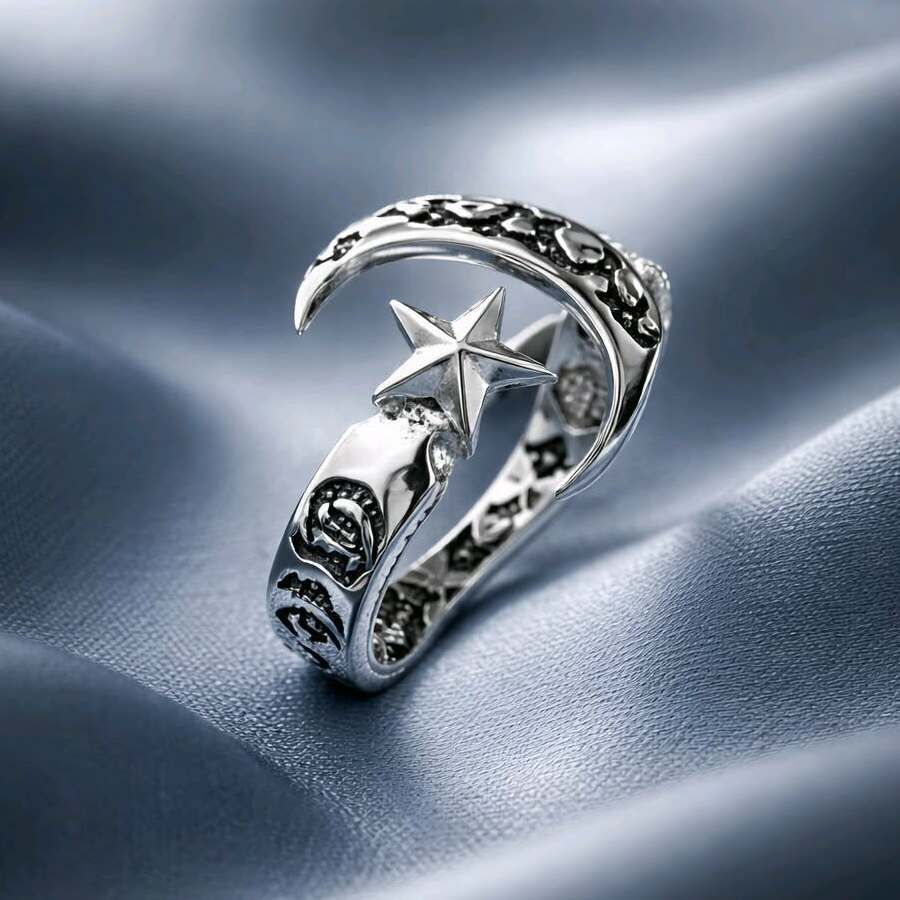 Fingerring mit Stern