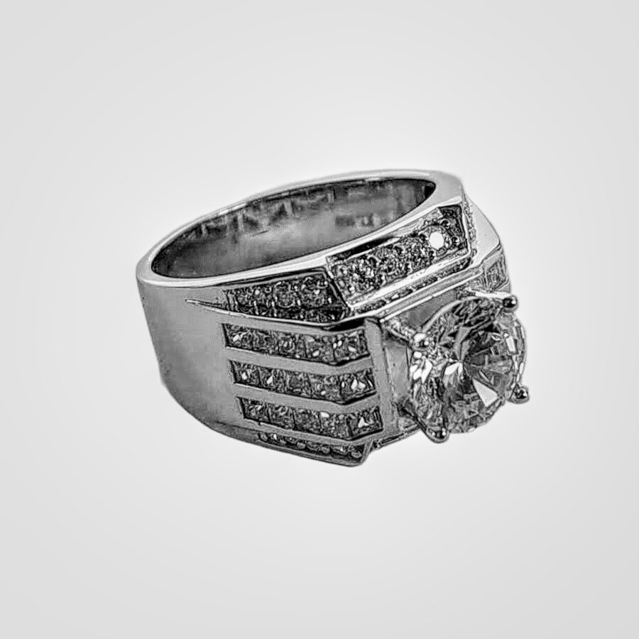 Fingerring mit Krone