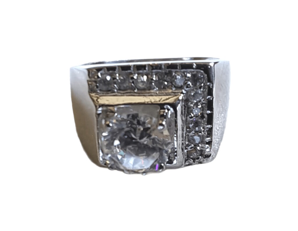 Fingerring mit Krone