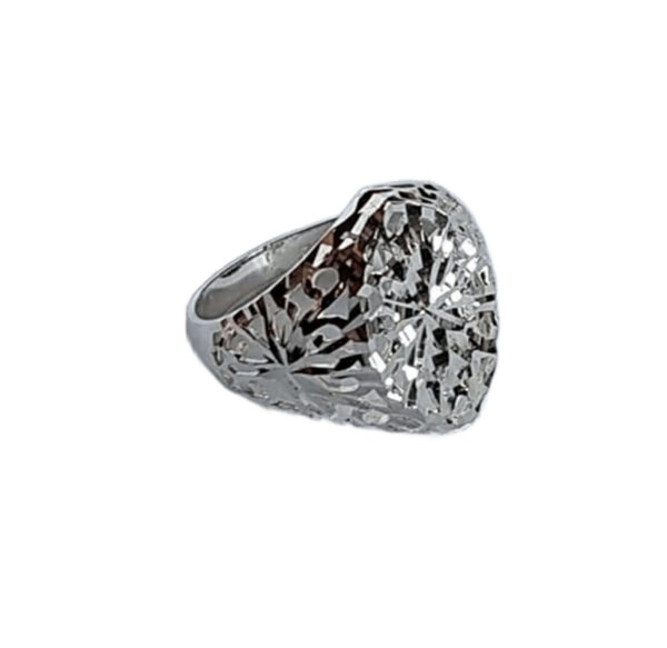 Fingerring mit Facetten