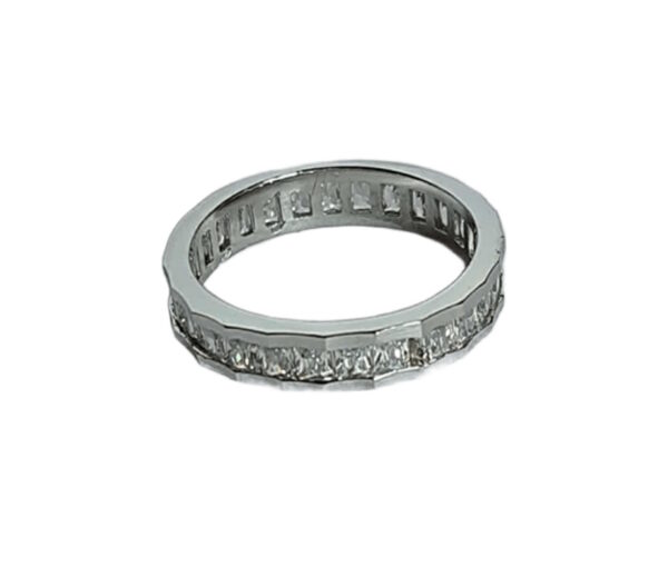 Fingerring mit Kristall-Dekor
