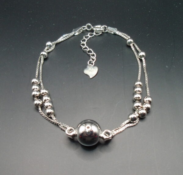 Armband mit Kugel + Kügelchen