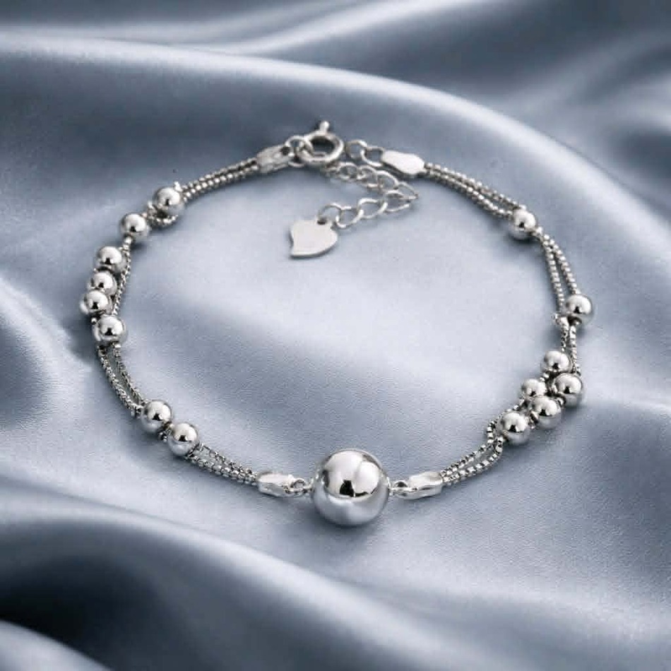 Armband mit Kugel + Kügelchen