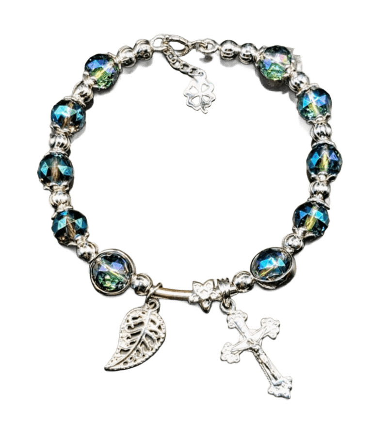 Armband mit Glasperlen