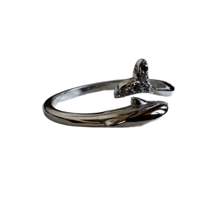 Fingerring Delphin