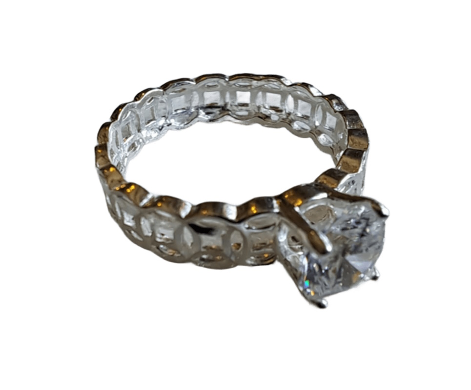 Fingerring mit Krone