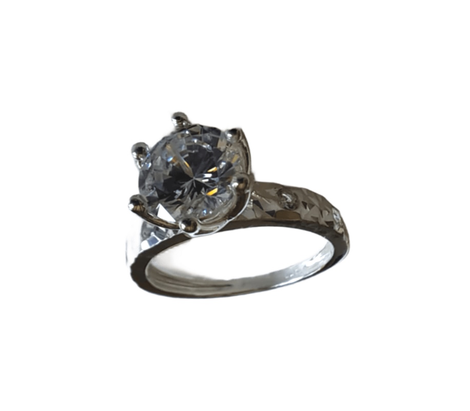Fingerring mit Krone