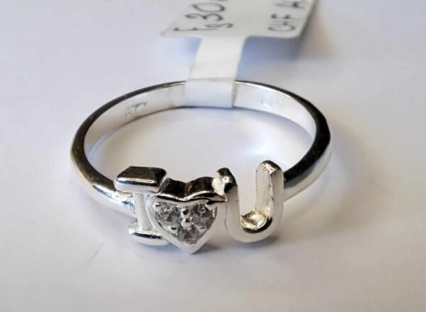 Fingerring 'I LOVE YOU?