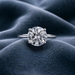 Fingerring mit Kristall