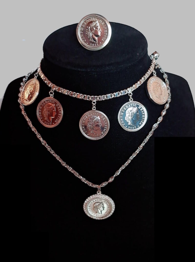 Schmuckset mit 10er Münzen