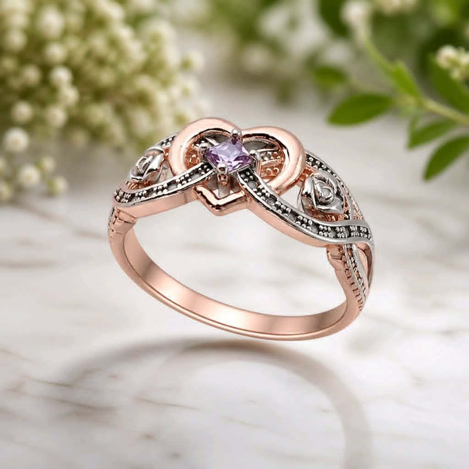 Fingerring mit Herz